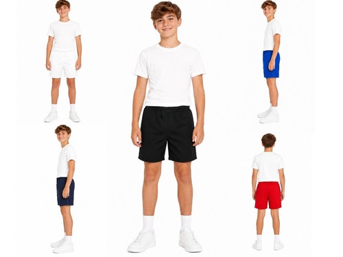 Boys school shorts plain - boys,