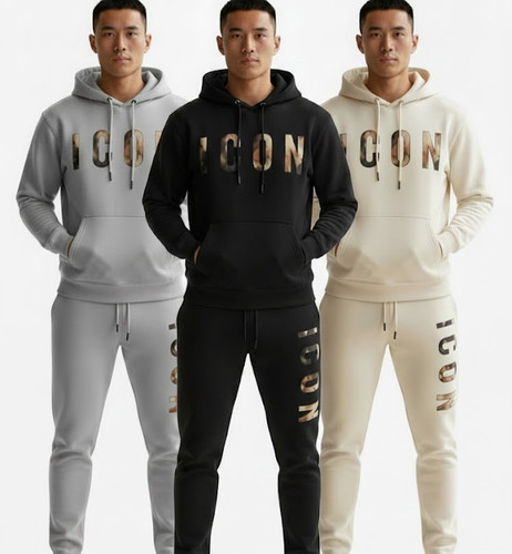 Men icon tracksuit hoodie - men's,