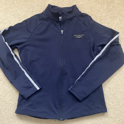 Boys navy blue mckenzie zip - zip, up