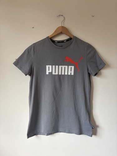 Puma boys shirt grey big - puma,