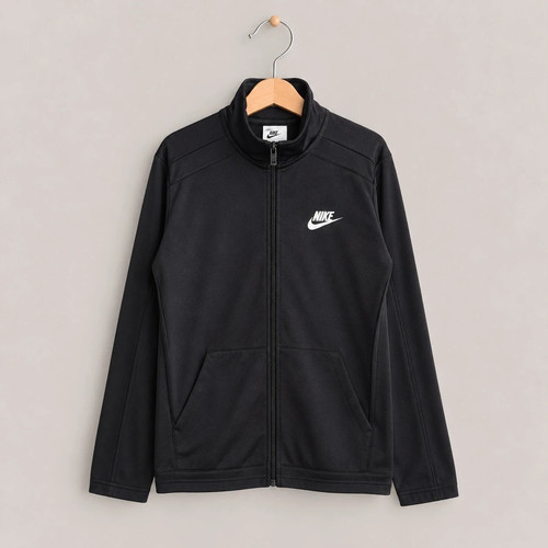 Nike sportswear black full zip - sportswear,