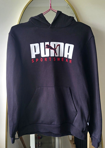 Puma sportswear black pullover - sportswear,