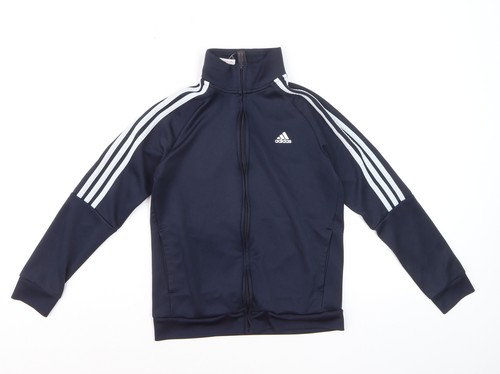 Adidas boys navy blue track - navy,