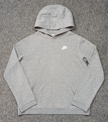 Nike boys grey pullover hoodie - nike,