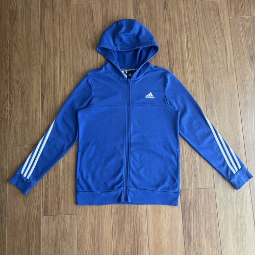 Adidas full zip hoodie youth - full,