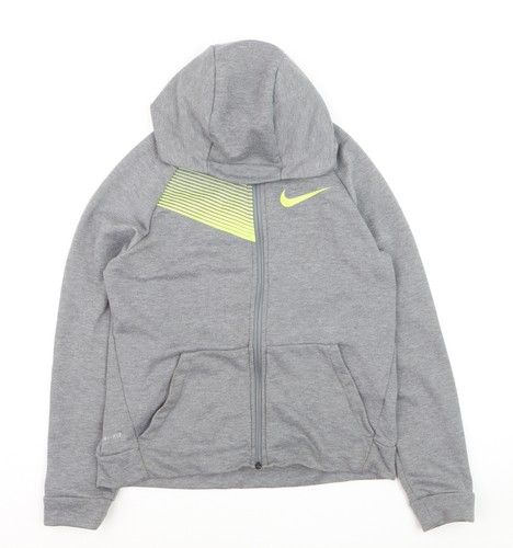 Nike boys grey full zip - nike,